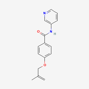 4-[(2-methyl-2-propen-1-yl)oxy]-N-3-pyridinylbenzamide