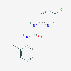 N-(5-chloro-2-pyridinyl)-N'-(2-methylphenyl)urea