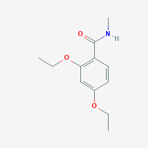 molecular formula C12H17NO3 B5330079 2,4-diethoxy-N-methylbenzamide 