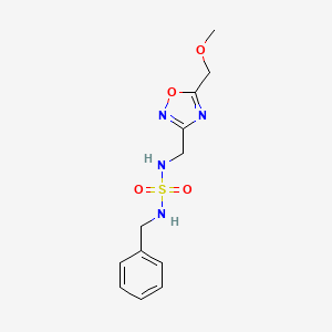 N-benzyl-N'-{[5-(methoxymethyl)-1,2,4-oxadiazol-3-yl]methyl}sulfamide