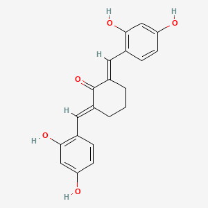 2,6-bis(2,4-dihydroxybenzylidene)cyclohexanone