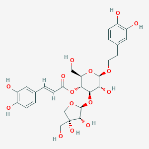 molecular formula C28H34O15 B053305 纽米奥苷 CAS No. 117477-59-5