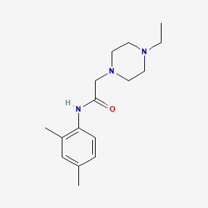 N-(2,4-dimethylphenyl)-2-(4-ethyl-1-piperazinyl)acetamide