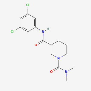 N~3~-(3,5-dichlorophenyl)-N~1~,N~1~-dimethyl-1,3-piperidinedicarboxamide