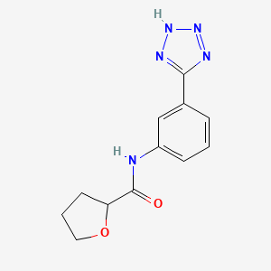 N-[3-(1H-tetrazol-5-yl)phenyl]tetrahydro-2-furancarboxamide