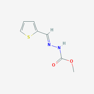 methyl 2-(2-thienylmethylene)hydrazinecarboxylate