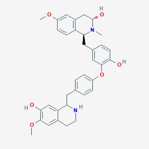molecular formula C35H38N2O6 B053310 Northalibroline CAS No. 120091-14-7