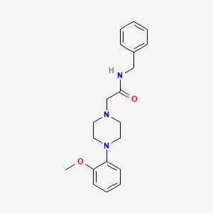 N-benzyl-2-[4-(2-methoxyphenyl)piperazin-1-yl]acetamide