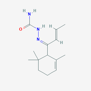 1-(2,6,6-trimethyl-2-cyclohexen-1-yl)-2-buten-1-one semicarbazone