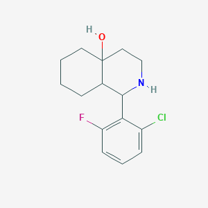 1-(2-chloro-6-fluorophenyl)octahydro-4a(2H)-isoquinolinol