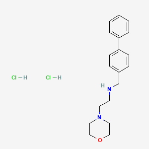 N-(4-biphenylylmethyl)-2-(4-morpholinyl)ethanamine dihydrochloride