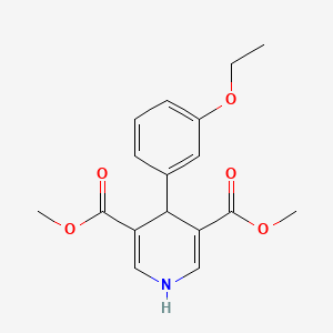 dimethyl 4-(3-ethoxyphenyl)-1,4-dihydro-3,5-pyridinedicarboxylate