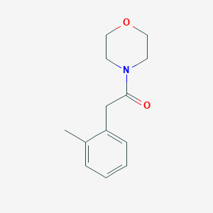 4-[(2-methylphenyl)acetyl]morpholine