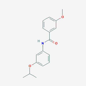 N-(3-isopropoxyphenyl)-3-methoxybenzamide