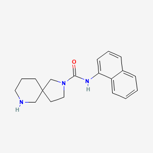 N-1-naphthyl-2,7-diazaspiro[4.5]decane-2-carboxamide hydrochloride