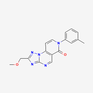 2-(methoxymethyl)-7-(3-methylphenyl)pyrido[3,4-e][1,2,4]triazolo[1,5-a]pyrimidin-6(7H)-one