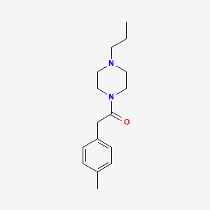 1-[(4-methylphenyl)acetyl]-4-propylpiperazine