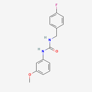 N-(4-fluorobenzyl)-N'-(3-methoxyphenyl)urea