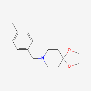 molecular formula C15H21NO2 B5332550 8-(4-methylbenzyl)-1,4-dioxa-8-azaspiro[4.5]decane 