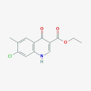 ethyl 7-chloro-4-hydroxy-6-methyl-3-quinolinecarboxylate