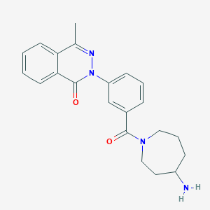 2-{3-[(4-amino-1-azepanyl)carbonyl]phenyl}-4-methyl-1(2H)-phthalazinone