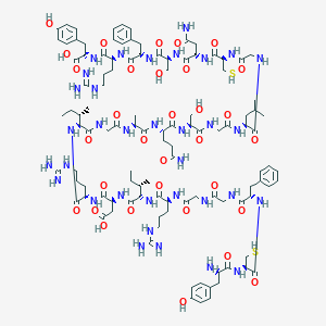 molecular formula C110H166N34O32S2 B053328 Dextronatrin CAS No. 114752-42-0