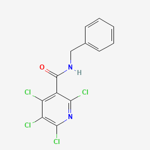 N-benzyl-2,4,5,6-tetrachloropyridine-3-carboxamide