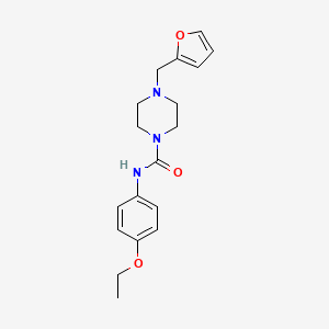 N-(4-ethoxyphenyl)-4-(furan-2-ylmethyl)piperazine-1-carboxamide