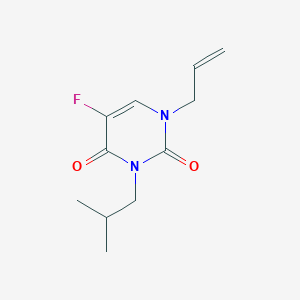 1-allyl-5-fluoro-3-isobutyl-2,4(1H,3H)-pyrimidinedione