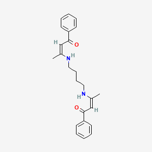 3,3'-(1,4-butanediyldiimino)bis(1-phenyl-2-buten-1-one)