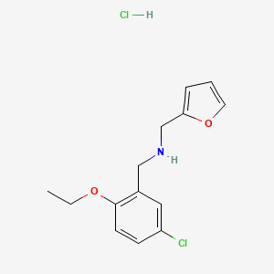 (5-chloro-2-ethoxybenzyl)(2-furylmethyl)amine hydrochloride