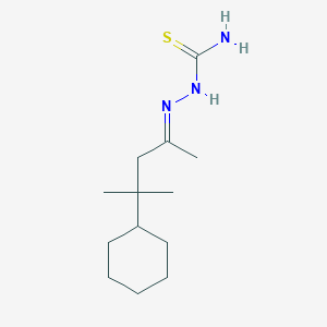 4-cyclohexyl-4-methyl-2-pentanone thiosemicarbazone