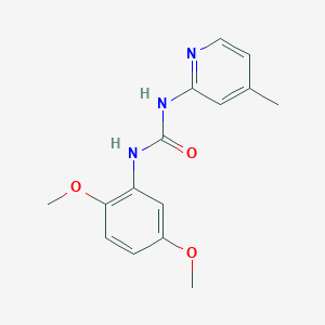 N-(2,5-dimethoxyphenyl)-N'-(4-methyl-2-pyridinyl)urea