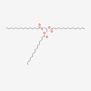 molecular formula C48H92O6 B053339 Tripentadecanoin CAS No. 7370-46-9