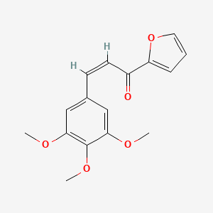 1-(2-furyl)-3-(3,4,5-trimethoxyphenyl)-2-propen-1-one