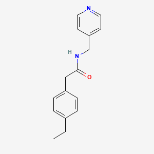 2-(4-ethylphenyl)-N-(4-pyridinylmethyl)acetamide