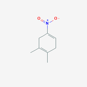 molecular formula C8H11NO2 B053344 1,2-Dimethyl-4-nitro-1,4-cyclohexadiene CAS No. 111905-36-3