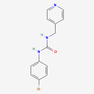 1-(4-Bromophenyl)-3-(pyridin-4-ylmethyl)urea