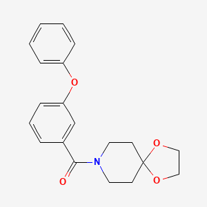 8-(3-phenoxybenzoyl)-1,4-dioxa-8-azaspiro[4.5]decane