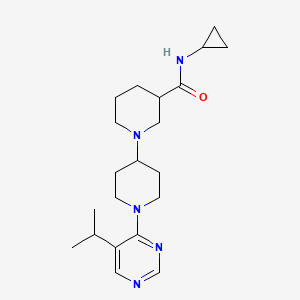 N-cyclopropyl-1'-(5-isopropylpyrimidin-4-yl)-1,4'-bipiperidine-3-carboxamide