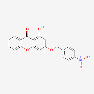 1-hydroxy-3-[(4-nitrobenzyl)oxy]-9H-xanthen-9-one