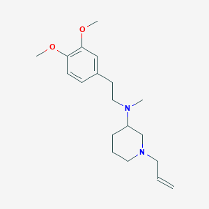 1-allyl-N-[2-(3,4-dimethoxyphenyl)ethyl]-N-methyl-3-piperidinamine dihydrochloride