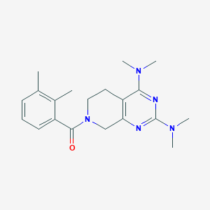 7-(2,3-dimethylbenzoyl)-N,N,N',N'-tetramethyl-5,6,7,8-tetrahydropyrido[3,4-d]pyrimidine-2,4-diamine