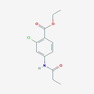 ethyl 2-chloro-4-(propionylamino)benzoate