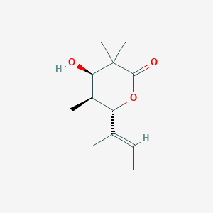 molecular formula C12H20O3 B053353 Helicascolide A CAS No. 121350-98-9