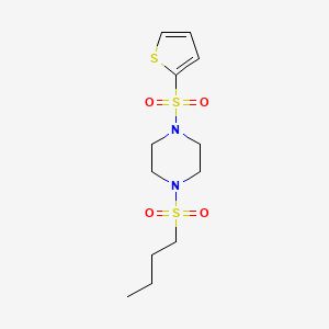 1-(butylsulfonyl)-4-(2-thienylsulfonyl)piperazine