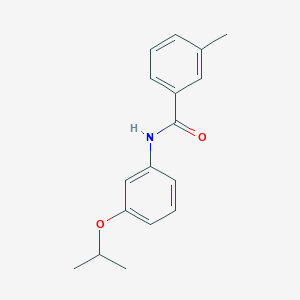 N-(3-isopropoxyphenyl)-3-methylbenzamide