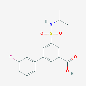 3'-fluoro-5-[(isopropylamino)sulfonyl]biphenyl-3-carboxylic acid