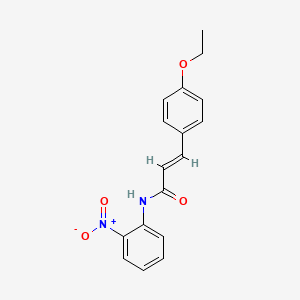 (2E)-3-(4-ethoxyphenyl)-N-(2-nitrophenyl)prop-2-enamide