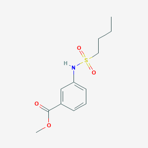 methyl 3-[(butylsulfonyl)amino]benzoate